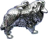 Sheltie Hanger Hond * Sterling .925 Zilveren bedel  - merk COOLDOG™