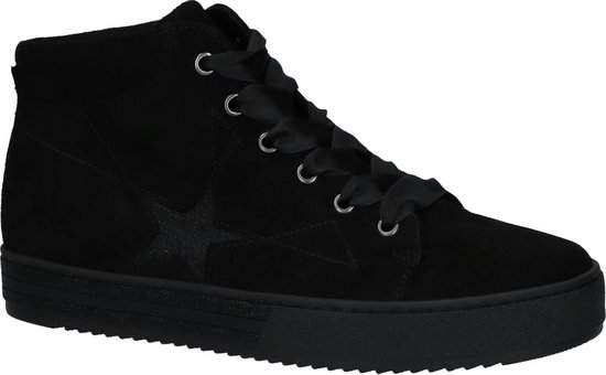 96518 - Sneaker hoog gekleed - Dames - 44 - Zwart;Zwarte - 47... | bol.com