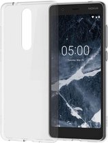 Nokia 5.1 Clear Case - Transparant