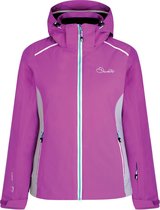 Dare 2b Inflect Ski Jas Dames  Wintersportjas - Maat S  - Vrouwen - paars/grijs