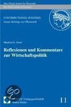 Reflexionen und Kommentare zur Wirtschaftspolitik