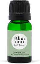 Bloomm Lemongrass, Etherische Olie. Verfrissend & Zuiverend. 10ml.