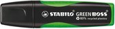 Markeerstift STABILO Green Boss 6070/33 groen - 10 stuks - 10 stuks