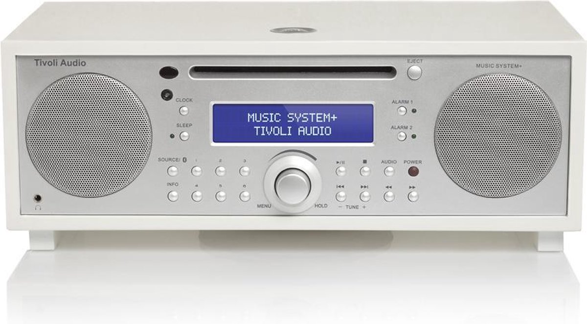 Tivoli Audio - Music System BT - Alles-in-een-Hifi-systeem - Wit/Zilver