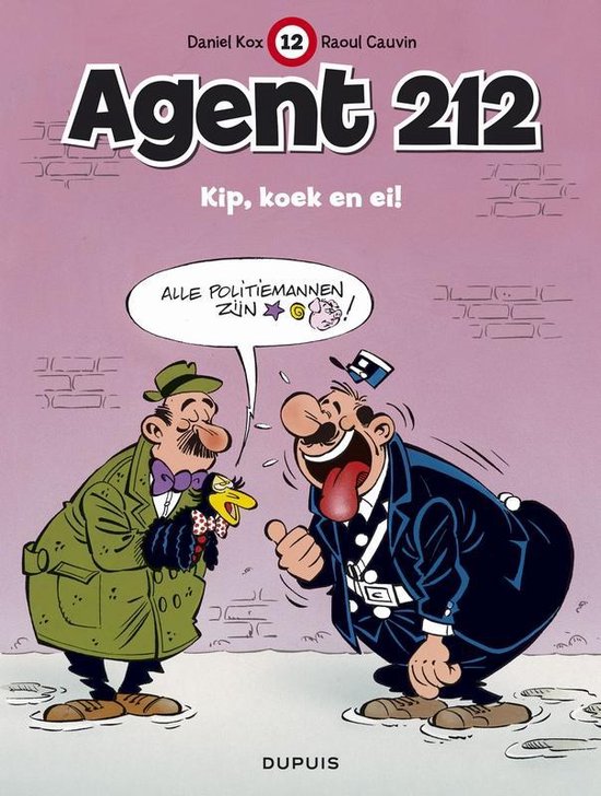 Cover van het boek 'Agent 212 / 12. Kip, Koek En Ei (Nieuwe Covers)' van Daniel Kox