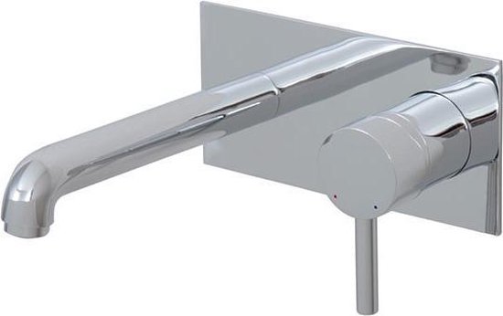 Hansgrohe Rebris E Wastafelkraan - Waterbesparend, CoolStart, Chroom - Uitloophoogte 80 Mm