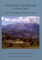 Archaeology and Landscape in Central Italy / Archeologia e territorio nell'Italia Centrale