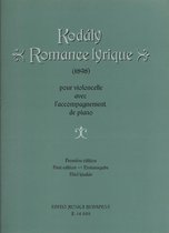 Romance lyrique (1898) pour violoncelle avec l'acc