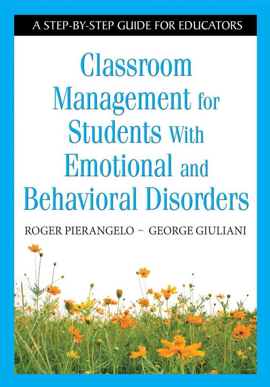 Classroom Management for Students With Emotional and Behavio ... - cover