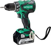 Hikoki Hitachi DS18DBSL WP 18 Volt accu boor/schroefmachine brushless met 2x 5.0ah accu's en lader in HSCII