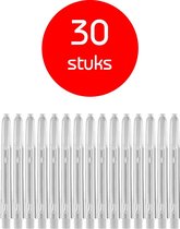 Dragon Darts - edgeglow - darts shafts - 10 sets (30 stuks) - medium  - clear  - dart shafts - shafts