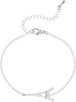 24/7 Jewelry Collection Eiffeltoren Armband - Zilverkleurig