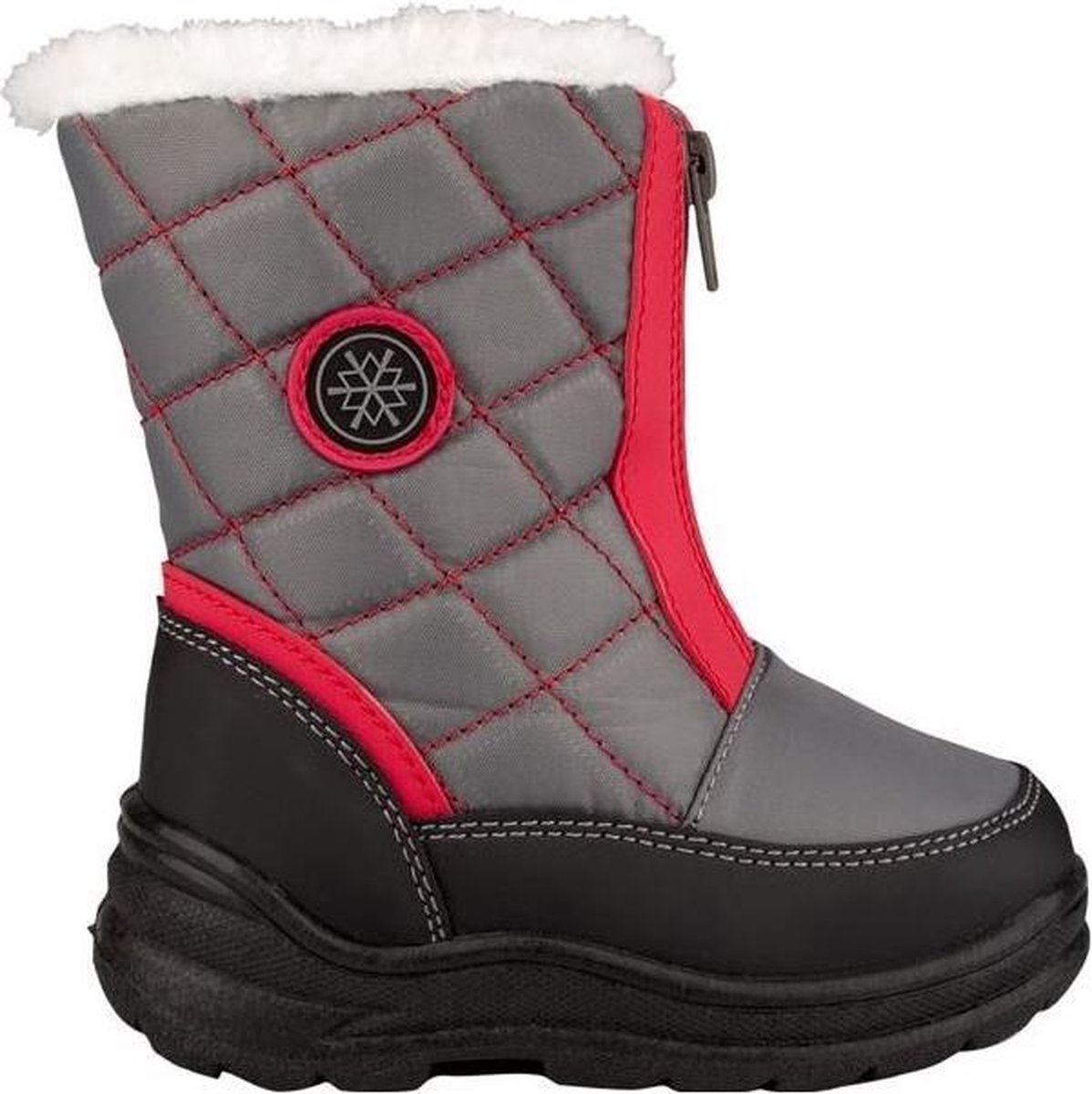Winter-grip Snowboots Meisjes Grijs
