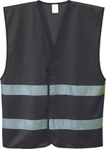 Veiligheidsvest Zwart Maat 2XL / 3XL