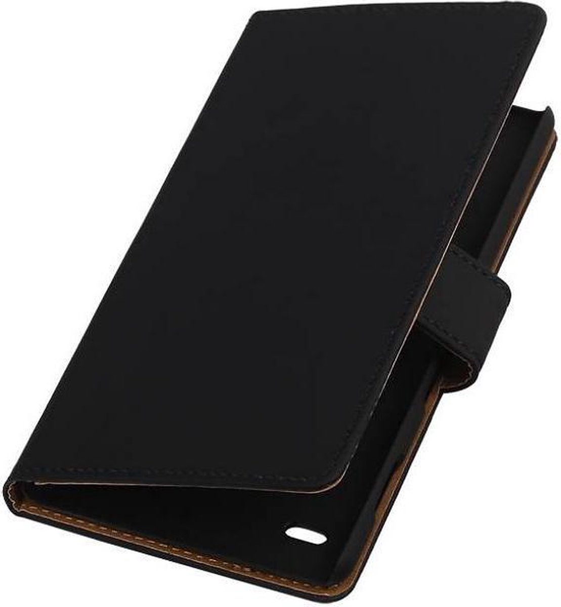 Bookstyle Wallet Case Hoesjes Geschikt voor Sony Xperia C4 Zwart