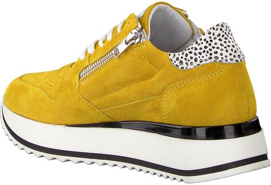 RED-RAG Dames Sneakers 76586 - Geel - Maat 38 | bol.com