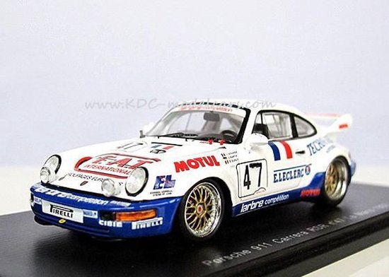 Spark 1:43 Porsche 911 Carrera RSR n°47, Le Mans 1993, J. Gouhier