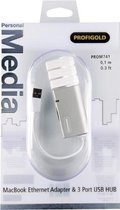 Profigold PROM741 netwerkkaart & -adapter USB 100 Mbit/s