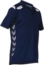Hummel Stockholm Polo Uni - Sportshirt - Blauw donker
