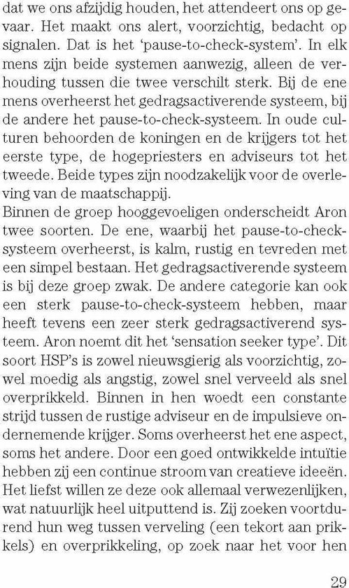 Pagina 29 met tekst over het 'pause-to-check-systeem'.