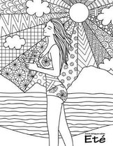 Livre de coloriage pour adultes Ete 1