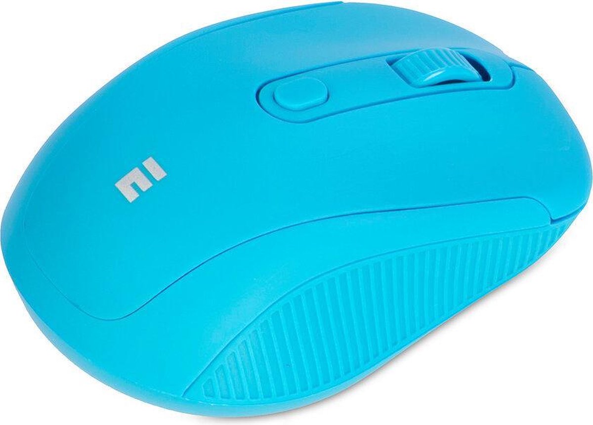Everest SM-300 USB lichtblauw optische draadloze muis | bol.com