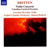Lorraine McAslan,English Chamber Orchestra, Steuart Bedford - Britten: Violin Concerto / Canadian Carnival (CD)