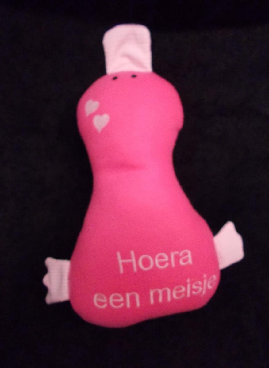 Goedkoopste Knuffel Groot Eend XXL Roos
