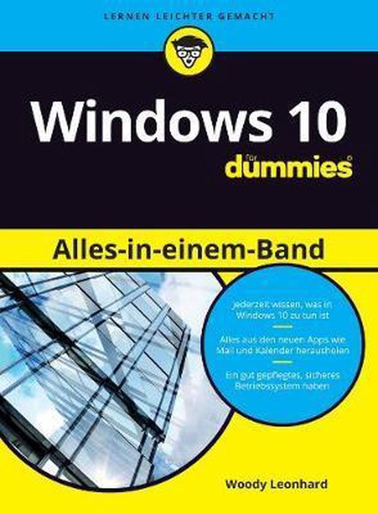 Windows 10 Alles-in-einem-Band für Dummies - cover