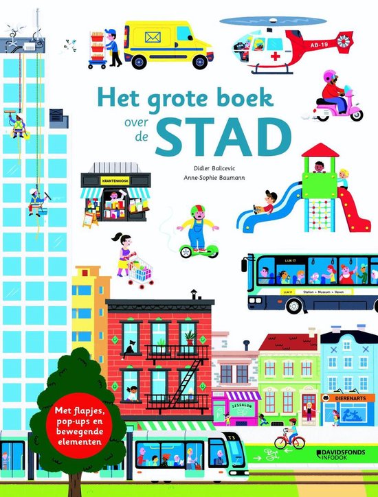 Baumann, A: Het grote boek over de stad - cover