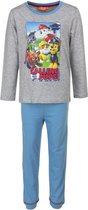 Paw patrol pyjama grijs met blauw maat 110