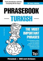 English-Turkish phrasebook and 3000-word topical vocabulary