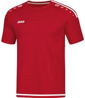 Jako Sportshirt - Maat XL  - Mannen - rood/wit