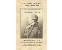 Mjr Classic Reprints-A Letter Respecting Some Particularities of the Hebrew Syntax