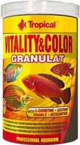 Tropical Vitality & Color Granulaat - 250ml - Kleur versterkend Aquarium Visvoer