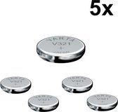 5 Stuks - Varta Electronics V321 616SW horlogebatterij 13mAh 1.55V