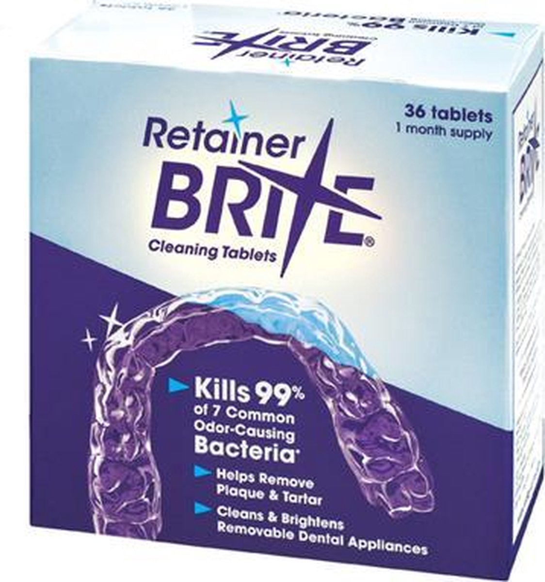 Retainer Brite Reinigingstabletten – 36 stuks