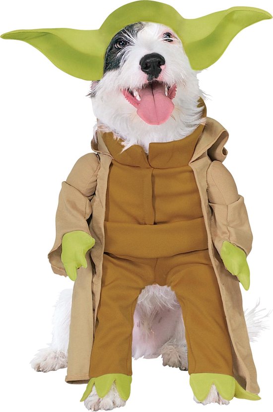 Jongleren Zonder hoofd geduldig Meester Yoda™ honden kostuum - Verkleedattribuut | bol.com