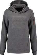 Tricorp 304007 Sweater Premium Capuchon Logo Dames Stonemel maat M