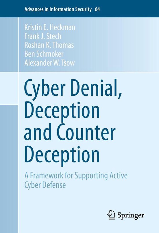 Computer Science (R0) - Cyber Denial, Deception and Counter  ... - cover
