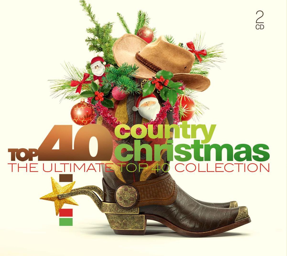 Top 40 Country Christmas, Top 40 CD (album) Muziek