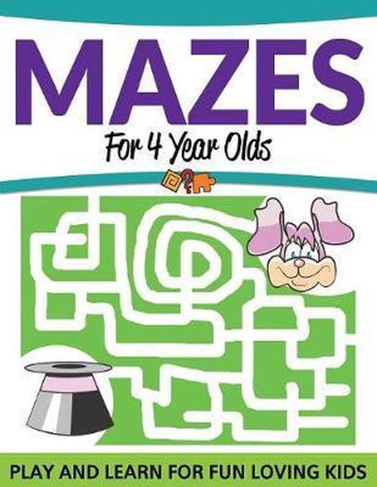 Mazes For 4 Year Olds - cover