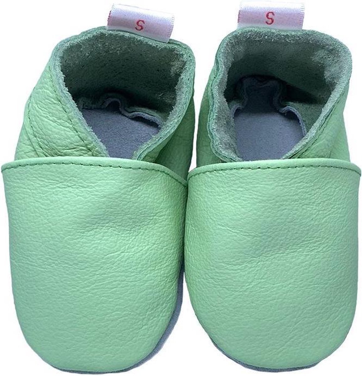 BabySteps slofjes Plain Lime maat 24/25 - Schoenen.nl