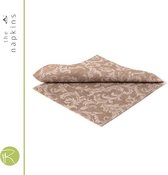 The Napkin Servetten - Classic - Papier - 40x40 cm - Set van 20 Stuks - Cacao Floral