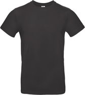 B&C Basic T-shirt E190 - Used Black - Maat S