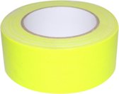 Fluor duct tape gaffer 4 rollen in 4 kleuren