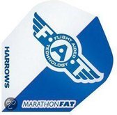 Harrows darts Flight 5004 marathon f.a.t. blauw 3 stuks