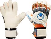 Uhlsport Eliminator Supersoft Bionik - Keepershandschoenen - Maat 11 - Oranje/Grijs/Blauw