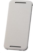 HTC Flip Case HC V970 - Flip cover for mobile phone - white - for HTC One (M8) Mini, One Mini 2