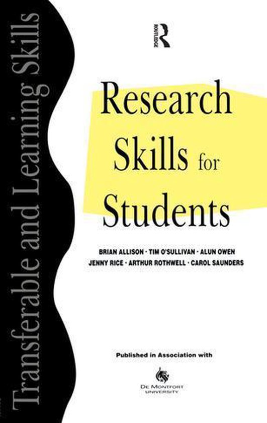 Research Skills for Students - cover